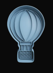 Globo Aerostático Cortador de Galletas