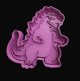 Godzilla Cortador de Galletas
