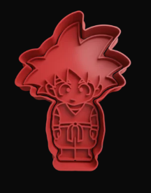 Goku Chibi Cortadorde Galletas