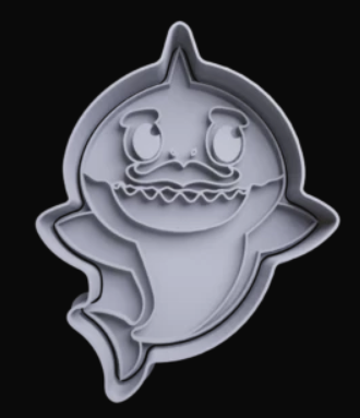 Grandpa Shark Cortador de Galletas