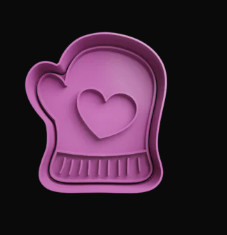 Guante con Corazón Cortador de Galletas