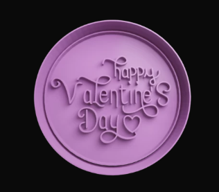 Happy Valentine´s Day Cortador de Galletas