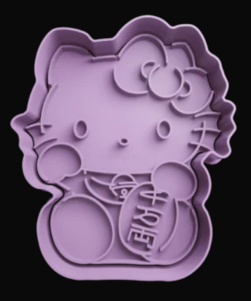 Hello Kitty de la suerte Cortador de Galletas