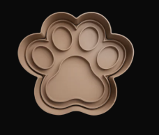 Huella de Perro Cortador de Galletas