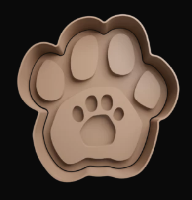 Huella Simba Cortador de Galletas
