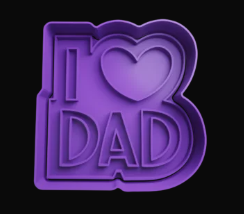 I Love Dad Cortador de Galletas