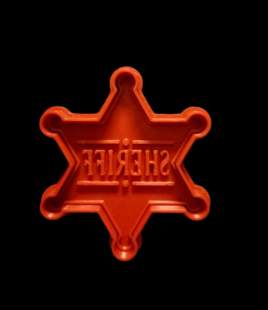 Insignia de Sheriff Cortador de Galletas