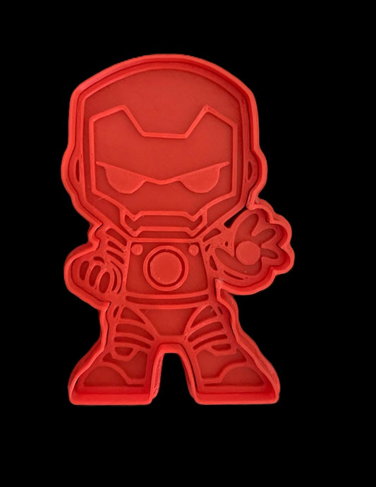 Iron Man Cortador de Galletas
