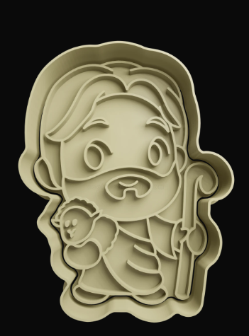 Jesús con Oveja Cortador de Galletas