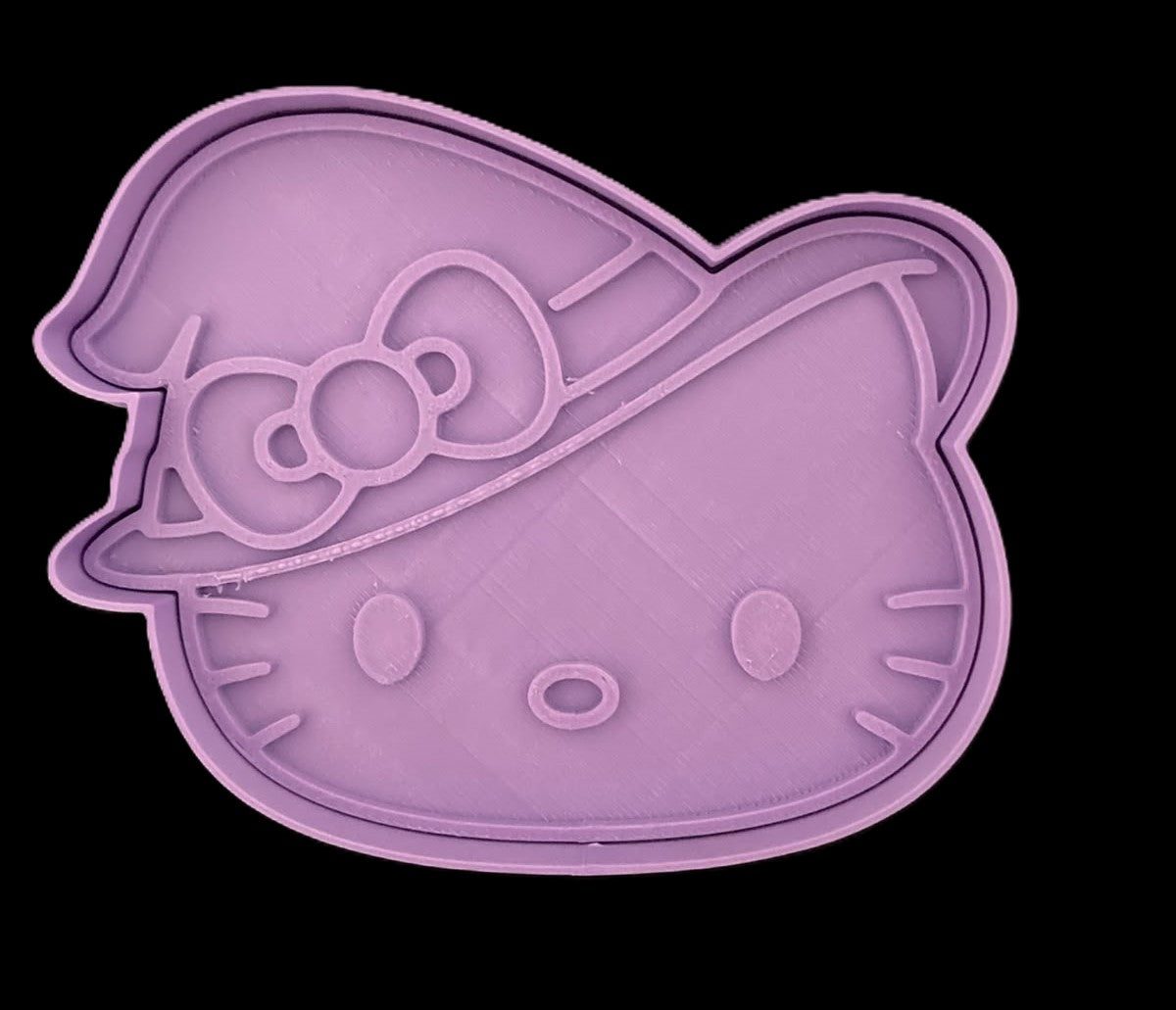 Hello Kitty Bruja cara Cortador de Galletas
