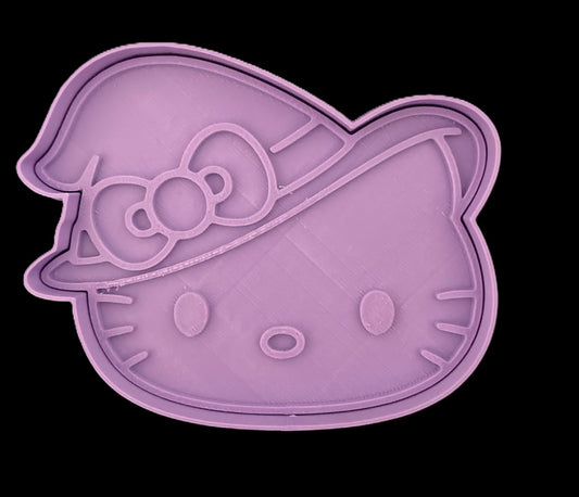 Hello Kitty Bruja cara Cortador de Galletas