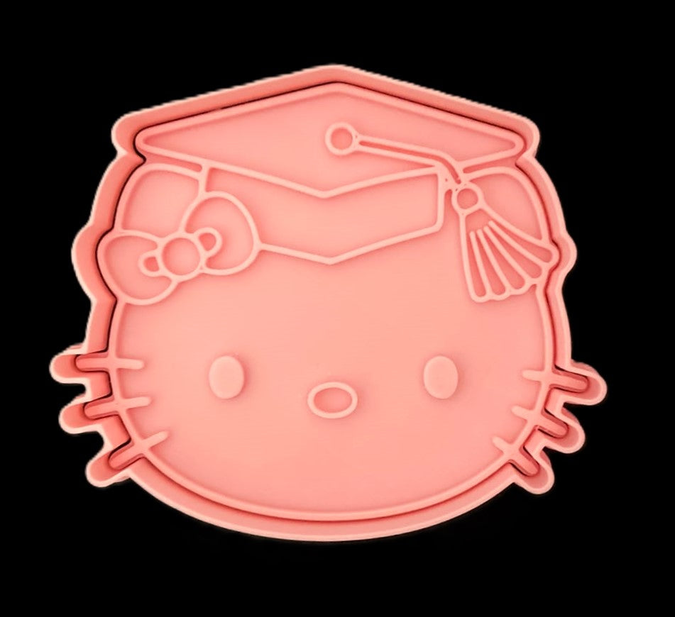 Hello Kitty Graduación Cortador de Galletas