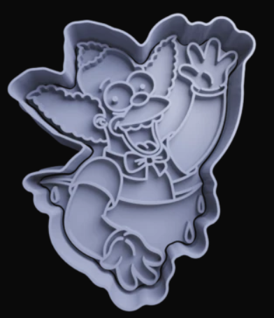 Krusty el payaso Cortador de Galletas
