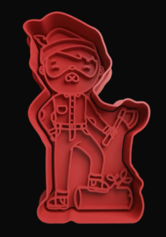 Leñador Cortador de Galletas