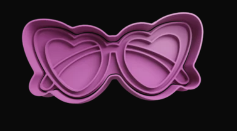 Lentes Corazón Cortador de Galletas