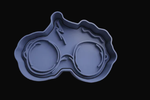 Lentes de Harry Potter Cortador de Galletas
