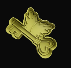Llave con Alas Cortador de Galletas