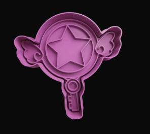 Llave Estrella Sakura Card Captor Cortador de Galletas