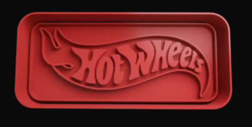 Hotwheels Logo Cortador de Galletas