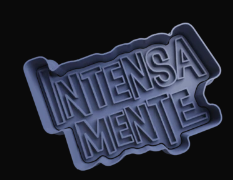 Intensa-Mente Logo Cortador de Galletas