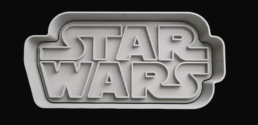 Star Wars Logo Cortador de Galletas