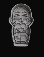 Maestro Roshi Chibi Cortador de Galletas
