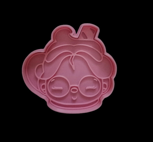 Mamá Claus en forma de Taza Cortador de Galletas