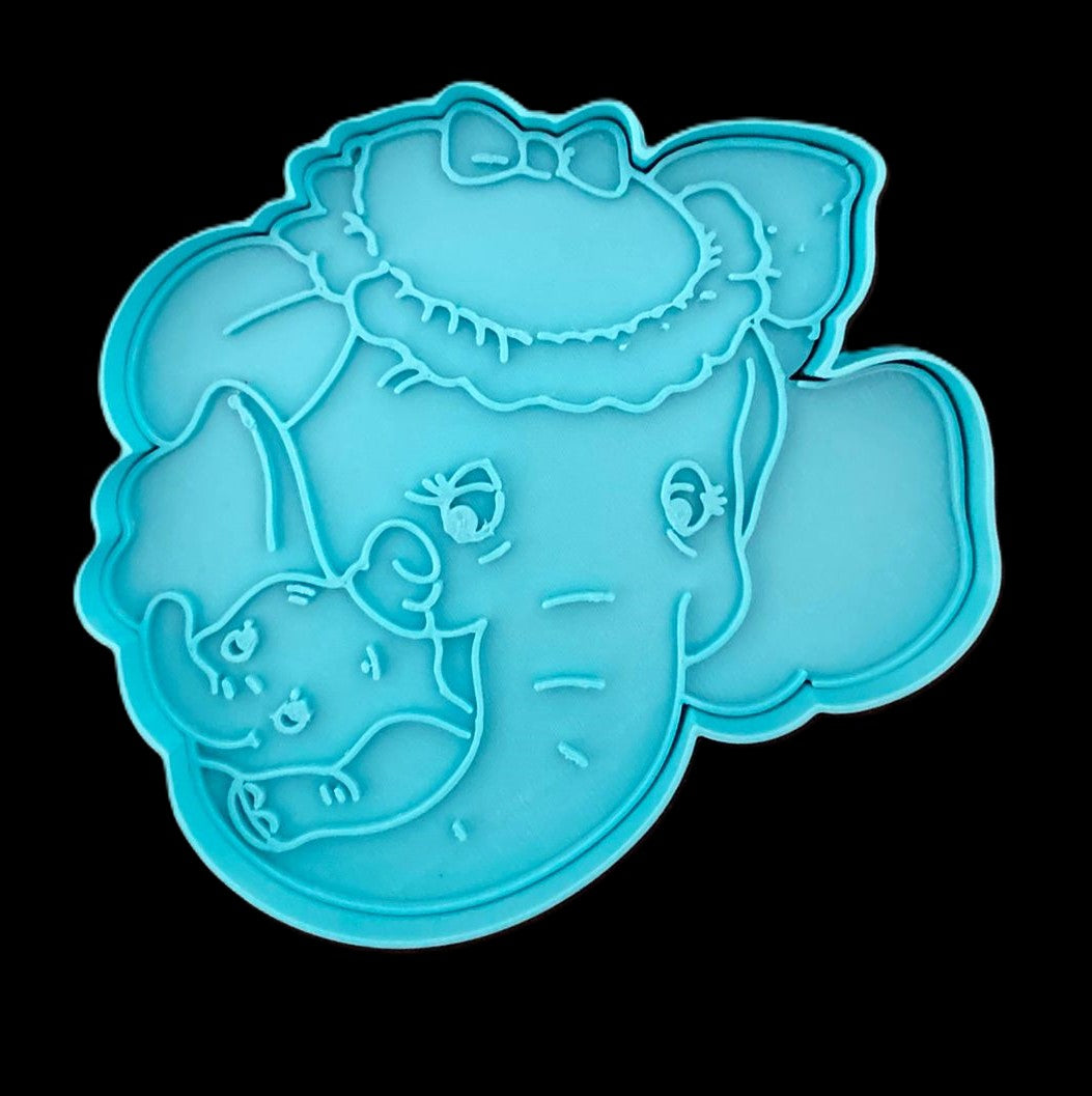 Sra. Jumbo y Dumbo Cortador de Galletas
