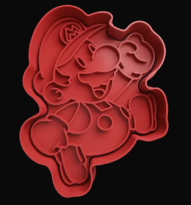 Mario Bros Cortador de Galletas