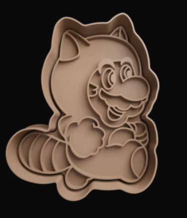 Mario Tanooki Cortador de Galletas