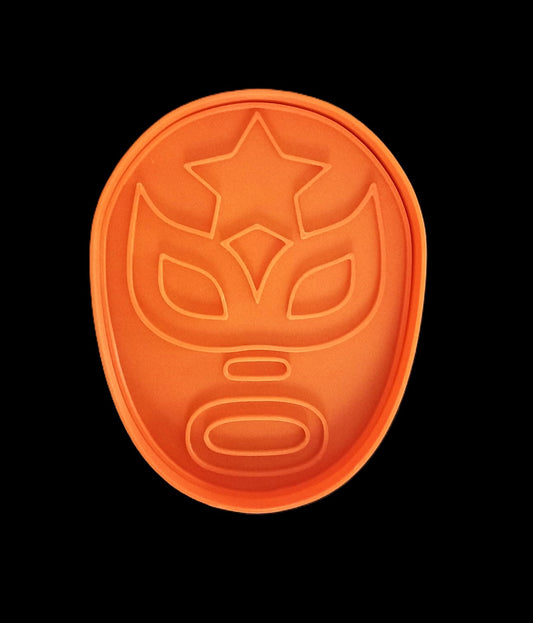 Máscara de Luchador Cortador de Galletas