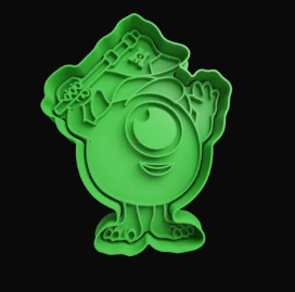 Mike Wazowski Cortador de Galletas