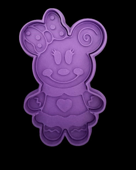 Minnie Galleta de Jengibre Cortador de Galletas
