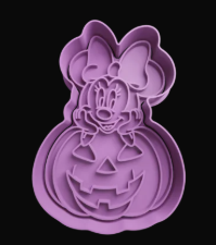 Minnie Calabaza Cortador de Galletas