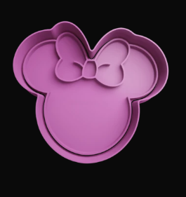 Minnie silueta Cortador de Galletas