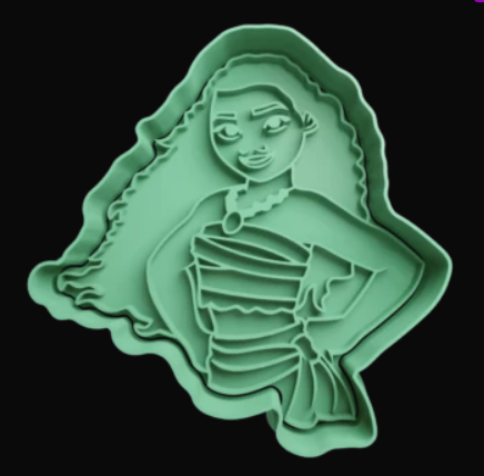 Moana Cortador de Galletas