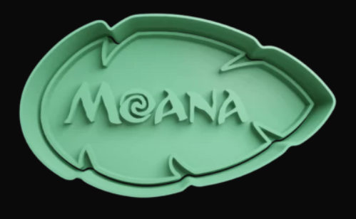 Moana Logo Cortador de Galletas