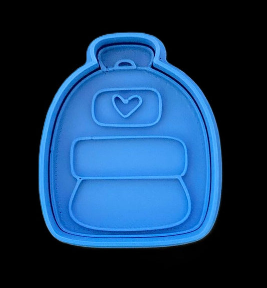 Mochila con Corazón Cortador de Galletas