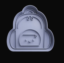 Mochila Cortador de Galletas