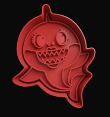 Mommy Shark Cortador de Galletas