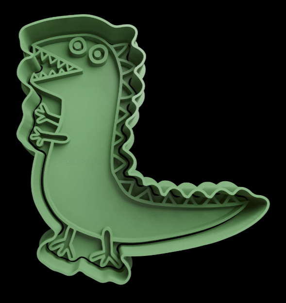 Mr Dinosaurio Cortador de Galletas