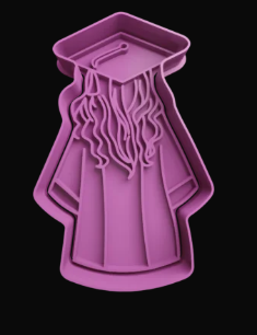 Mujer Graduación Cortador de Galletas