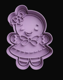 Muñeca de Jengibre Cortador de Galletas