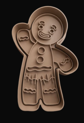 Muñeco de Jengibre Cortador de Galletas