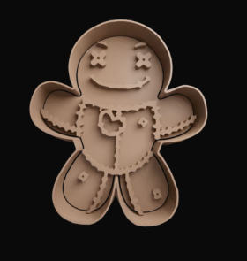 Muñeco Vudu Cortador de Galletas