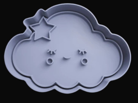Nube cute Cortador de Galletas