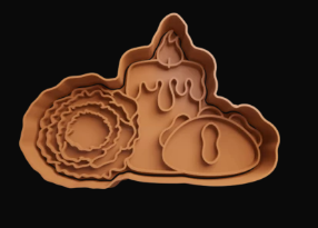 Ofrenda dia de los Muertos Cortador de Galletas