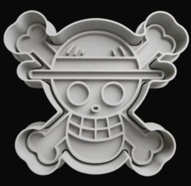 One Piece Logo Cortador de Galletas