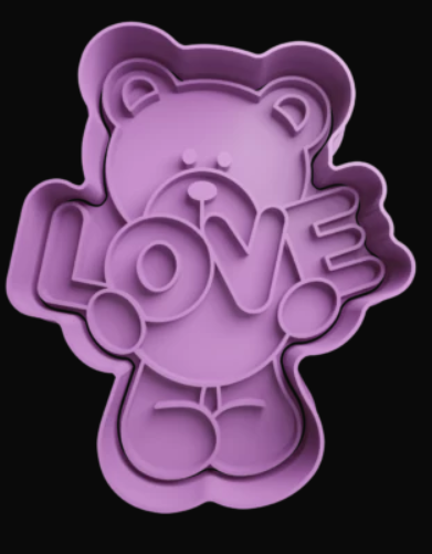 Oso Love Cortador de Galletas