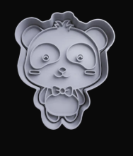 Oso Panda niño Cortador de Galletas
